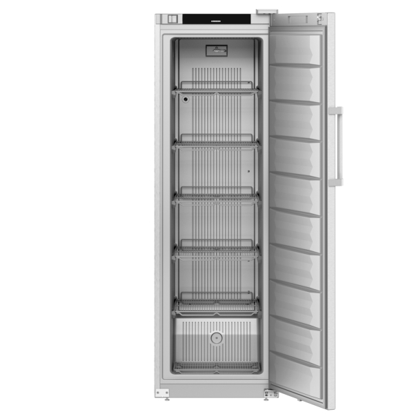 LIEBHERR | Congélateur en acier inoxydable PERFECTION - 237 litres - Intérieur en plastique - Avec 1 porte