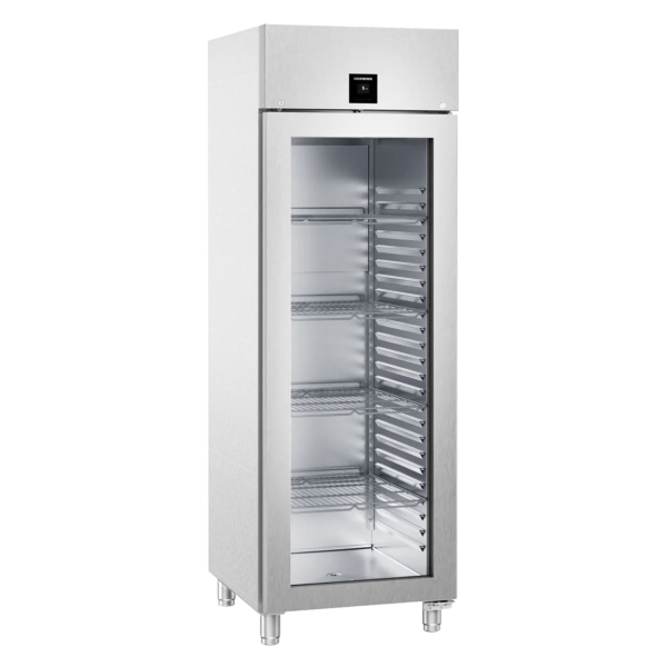 LIEBHERR | Réfrigérateur en acier inoxydable PERFECTION - 486 litres - GN 2/1 - Intérieur en acier inoxydable - avec 1 porte en verre