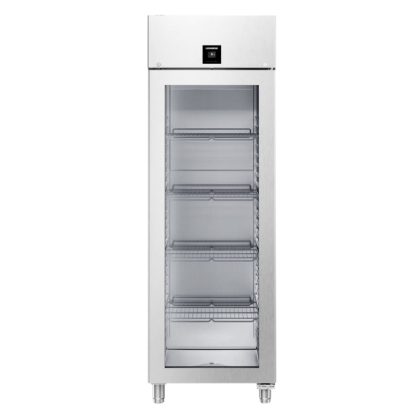 LIEBHERR | Réfrigérateur en acier inoxydable PERFECTION - 486 litres - GN 2/1 - Intérieur en acier inoxydable - avec 1 porte en verre