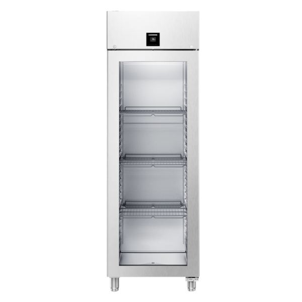 LIEBHERR | Réfrigérateur en acier inoxydable PERFORMANCE - 486 litres - GN 2/1 - Intérieur en acier inoxydable - avec 1 porte en verre