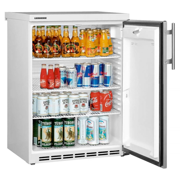 LIEBHERR | Réfrigérateur encastré en inox PREMIUM - 160 litres - avec 1 porte - Blanc