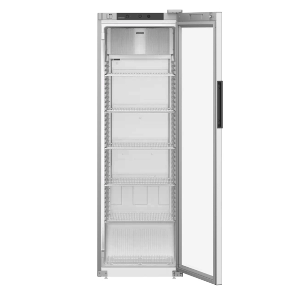 LIEBHERR | Réfrigérateur PERFORMANCE - 286 litres - Intérieur en plastique - Avec 1 porte en verre - Gris