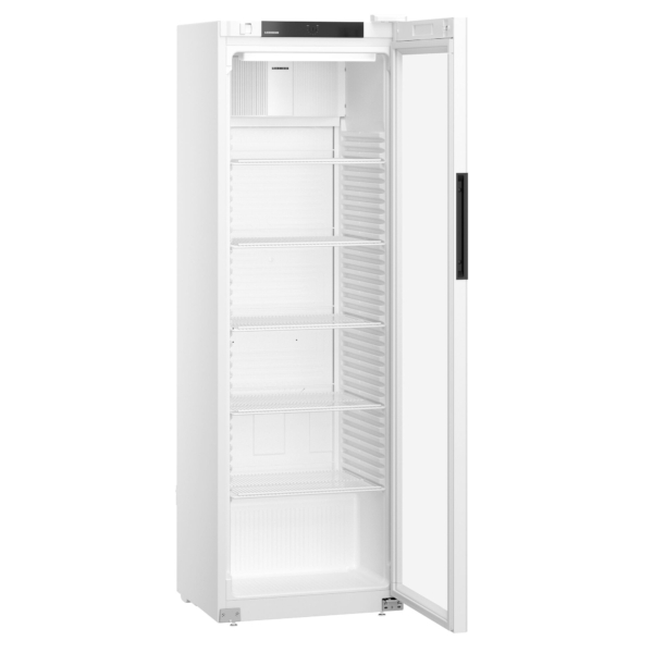 LIEBHERR | Réfrigérateur PERFORMANCE - 286 litres - Intérieur en plastique - Avec 1 porte en verre - Blanc