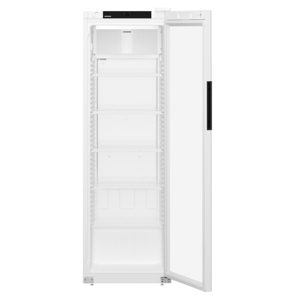 LIEBHERR | Réfrigérateur PERFORMANCE - 286 litres - Intérieur en plastique - Avec 1 porte en verre - Blanc