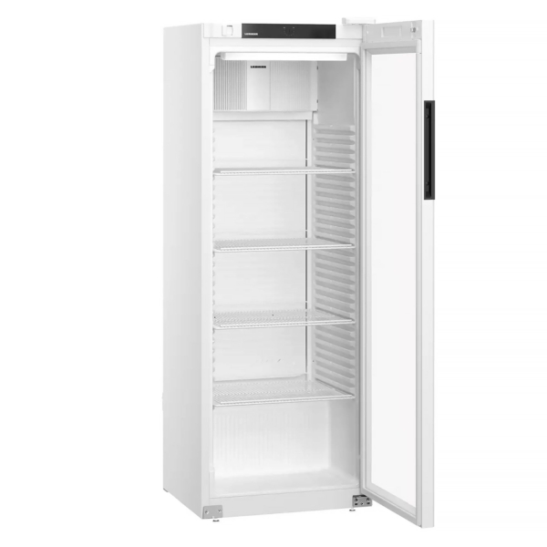 LIEBHERR | Réfrigérateur PERFORMANCE - 250 litres - Intérieur en plastique - Avec 1 porte en verre - Blanc