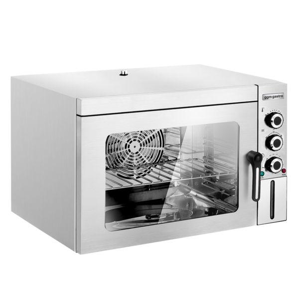 Four à air chaud KOMPAKT - avec fonction vapeur - 30 litres - inox - incl. 1 grill & 1 plaque 353x327mm