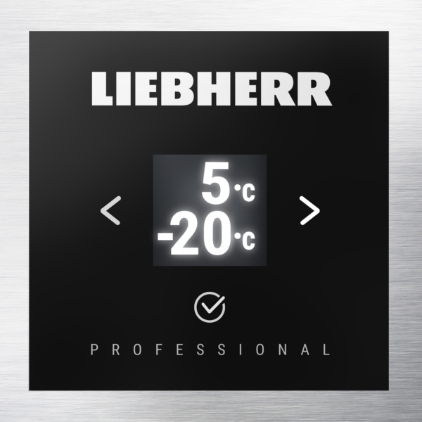 LIEBHERR | Combinaison réfrigérateur et congélateur en acier inoxydable PERFECTION - 232 litres - avec 2 portes