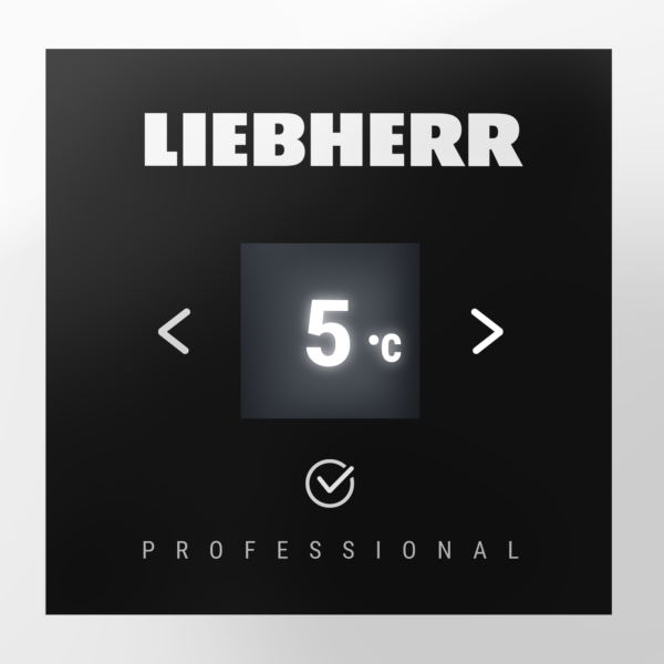 LIEBHERR | Réfrigérateur pour boulangerie PERFORMANCE - 360 litres - EN 60x40 - Intérieur en plastique - Avec 1 porte en verre - Blanc