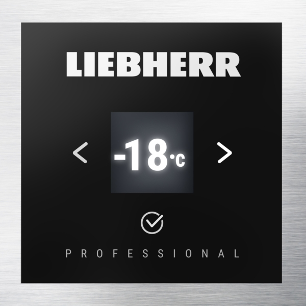 LIEBHERR | Congélateur pour boulangerie en acier inoxydable PERFECTION - 380 Litres - EN 60x40 - Intérieur en acier inoxydable - avec 1 porte et WiFi