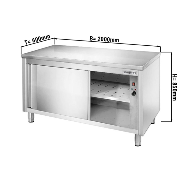 Armoire chauffante PREMIUM - 2000x600mm