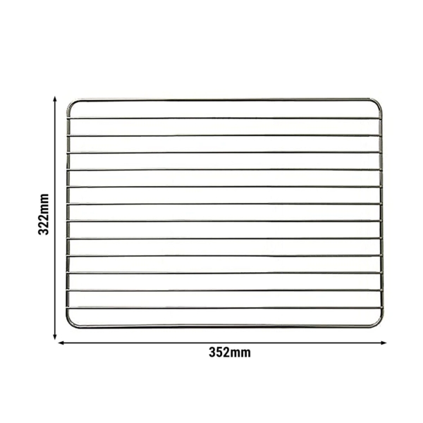 Grille de four - 352x322mm - compatible avec EHK500