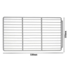 Grille porte-plaque plastifiée - GN 1/1 - 335x530mm - compatible avec les séries KTS, GTS, SAG, POS7 et ZBS7