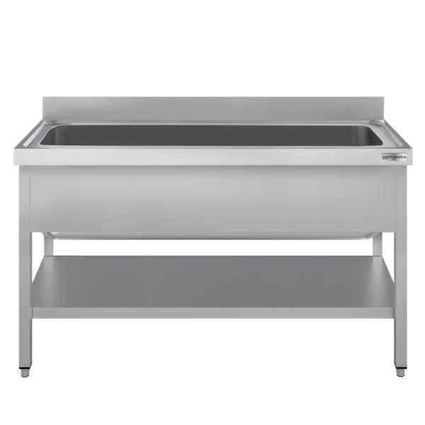 Évier pour casseroles ECO - 1600x700 mm - avec fond et 1 bac