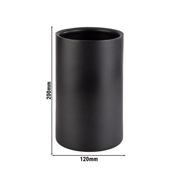 Refroidisseur de bouteilles - diamètre extérieur 120 mm - Noir