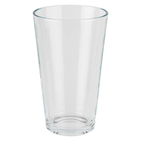 (6 pièces) Verre de mélange pour shaker Boston - en verre - 0,4 litre