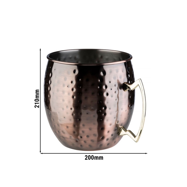 Refroidisseur de bouteilles - MOSCOW MULE - Acier inoxydable - 5 litres