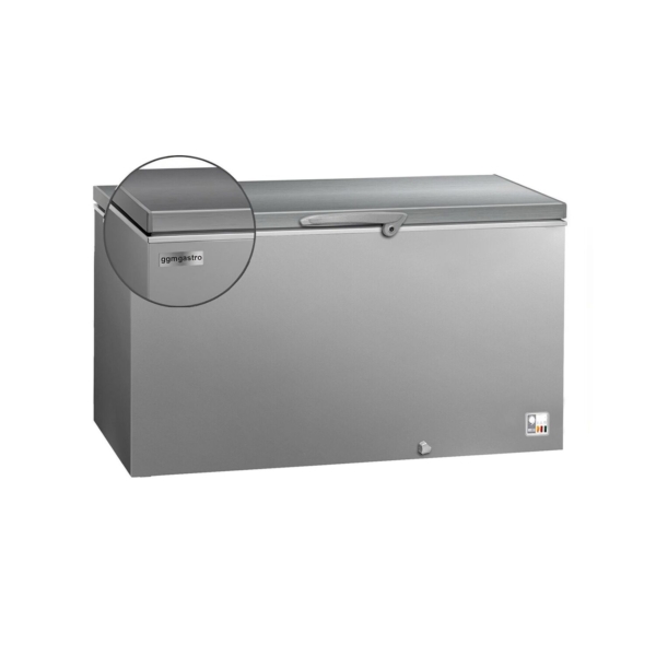 Congélateur bahut - 1500mm - 466 litres - Couvercle inox - Séparateur inclus