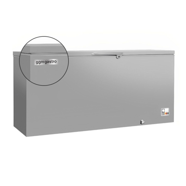 Congélateur bahut - 1800mm - 534 litres - Couvercle inox - Séparateur inclus